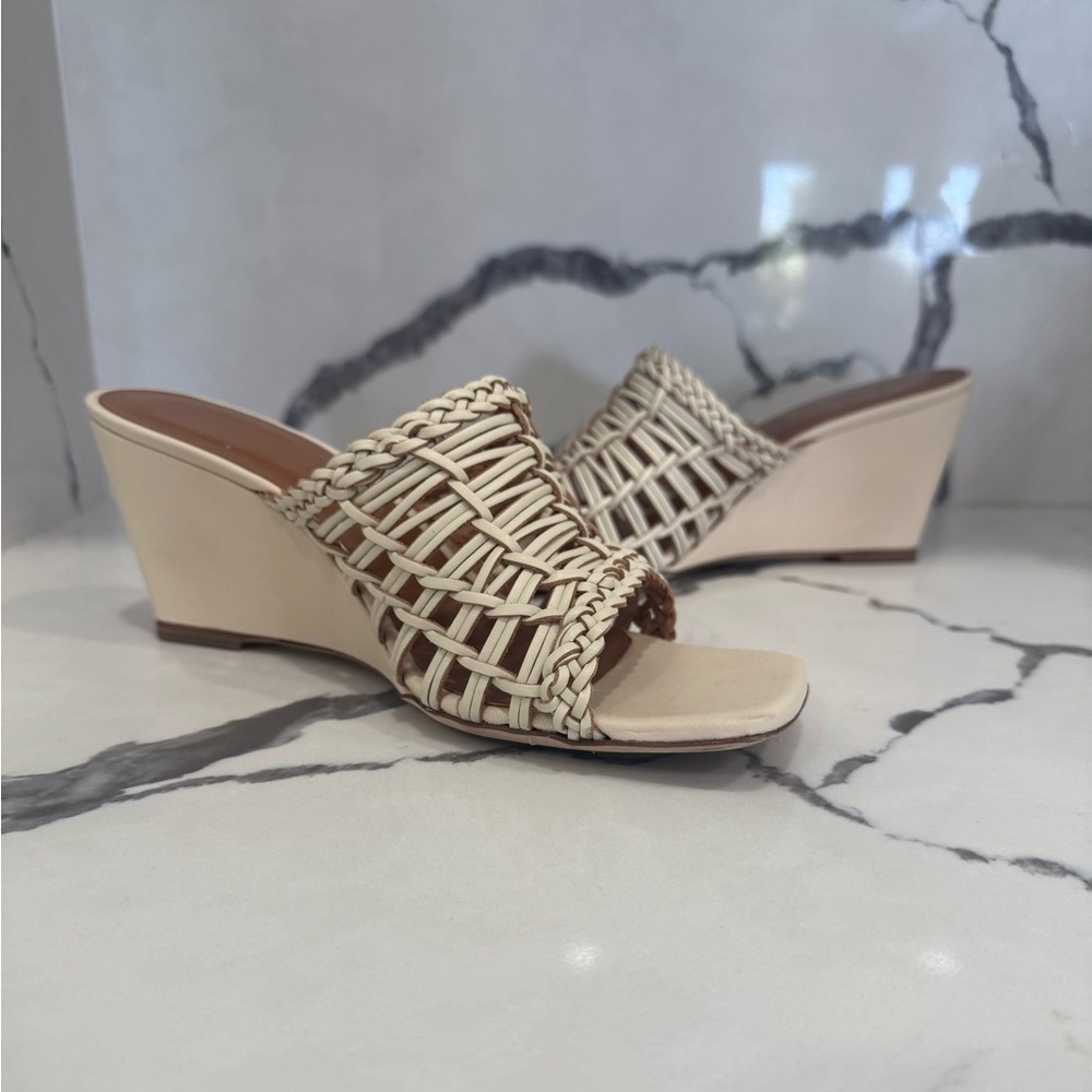 Staud Woven Wedge Sandals